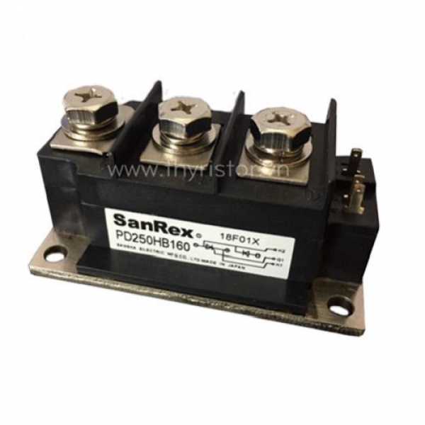 PD250HB160 Thyristor Diode Module SanRex - 250A 1600V