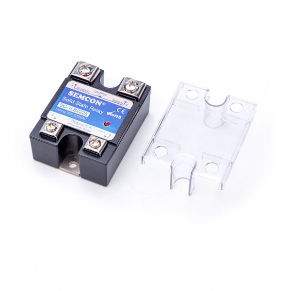 SC-1LB2225 - SC-1LB2225 SSR 1 Pha 25A | Output: 24-280Vac, Input: 0-10Vdc - 5